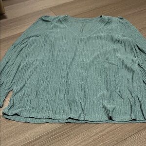 Elegant Green Women's Top